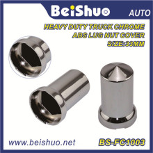 Stainless Steel Decorative Cap Nut Truck/Car/Bus Parts Lug Nut Cover Lug Nut Hub Caps Racing ABS Chrome